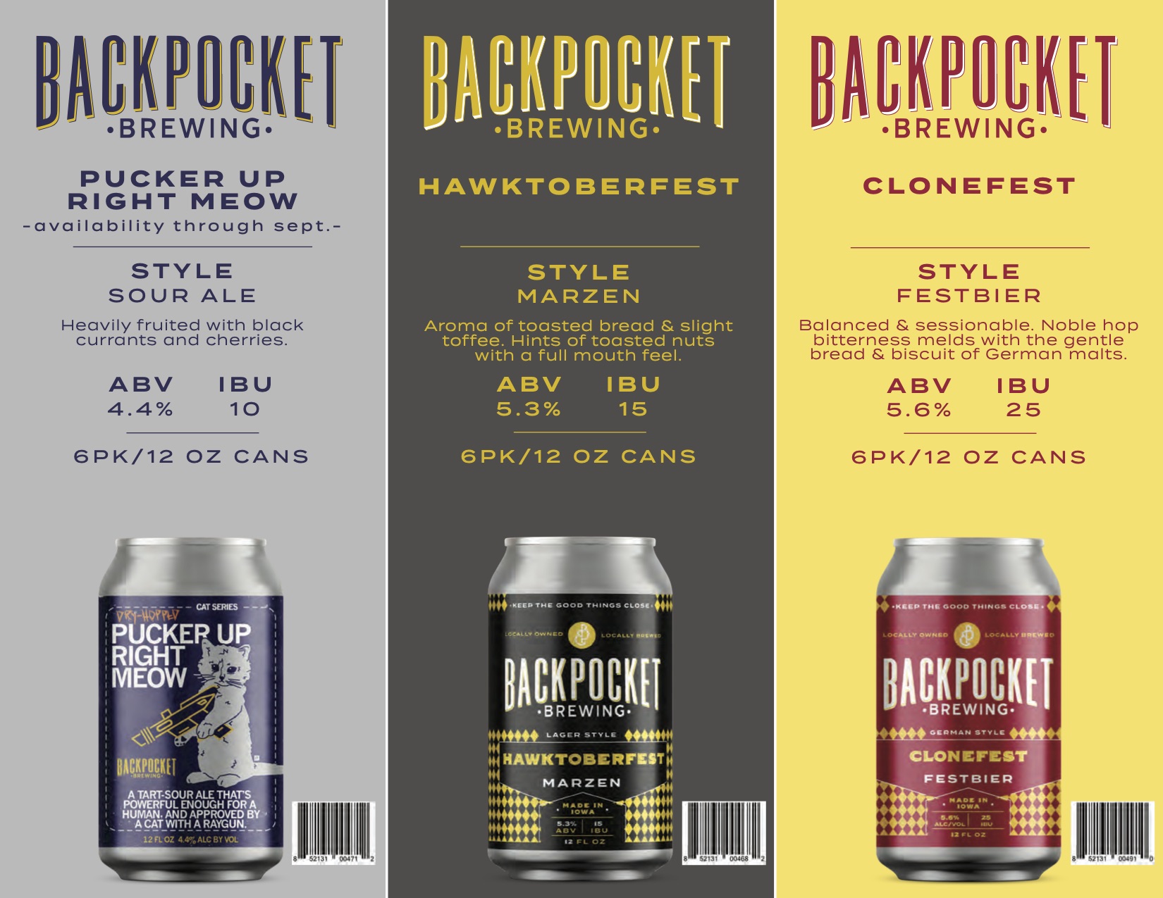 Sales Sheet - July 2020 12 oz Cans